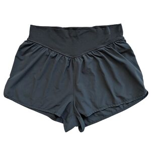OFFLINE by Aerie Black Lined Workout Shorts Size Large